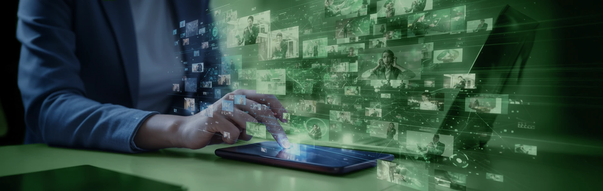 Scientists evaluating route scouting data